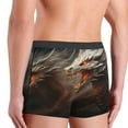thumbnail image 4 of Bingfone Abstract White Dragon Men's Underwear - Casual Stretch Boxer Briefs-Medium, 4 of 7
