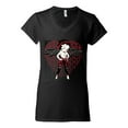 thumbnail image 2 of Wild Bobby Betty Boop Sugar and Spice Wink Betty Boop Women’s Standard V-Neck Tee, Black, Small, 2 of 5