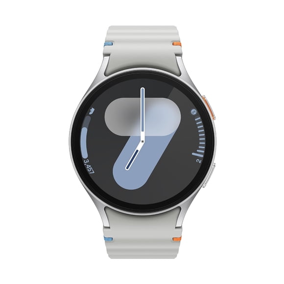 Restored Samsung Galaxy Watch 7 44mm Smartwatch BT, Sapphire Glass, Dual GPS, 3nm Chip (Silver) - Refurbished Good