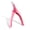 Pink, variant on Stainless Steel Professional Nail Art Clipper False Tips Edge Cutters Manicure Colorful Nail Tools 7.8x13cm