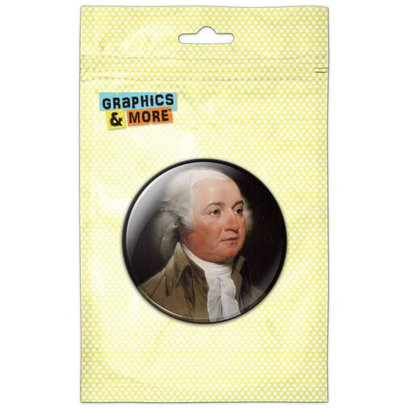 President John Adams Pinback Button Pin Badge