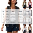thumbnail image 4 of MaFYtyTPR Women's Sleeveless Zip Up Hoodie Vest Lightweight Casual Hooded Jacket with Chest Pockets for Outdoor Activities Khaki XXXL, 4 of 7