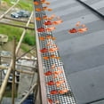thumbnail image 4 of Gutter 18x800cm Plastic Gutter Guard Mesh Protector Leaf Protection Cover Netting  Gutter Net, 4 of 7