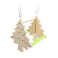 thumbnail image 2 of Parrot Mirror de doble lado -Centro de actividades colgantes Centro de accesorios de loro interactivo para gangadoras pequeñas aves pequeñas, 2 of 9