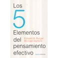 thumbnail image 1 of LOS 5 ELEMENTOS DEL PENSAMIENTO EFECTIVO PAIDOS MEXICO  EDWARD B. BURGER, 1 of 1