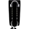 thumbnail image 1 of Teléfono de pared con cable Sangyn Retro con timbre mecánico negro, 1 of 7