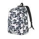 thumbnail image 1 of Disketp Cartoon Raccoon print Canvas Backpack Lightweight Travel Daypack Student Rucksack Laptop Backpack-Medium, 1 of 5