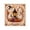 H002- B, variant on Halloween Primitive Cross Stitch Kit, Halloween Craft, Ghosts Halloween Decor, Halloween Wall Decorations, 8X8 in Beginner Friendly Halloween Themed Diy Cross Stitch Material Bag