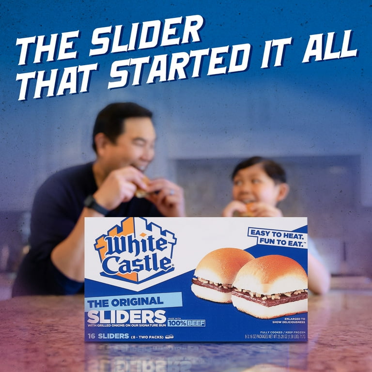 White Castle Frozen Original Sliders 16 Count oz Fully