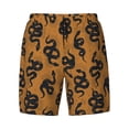 thumbnail image 4 of Lsque Mens Swim Trunks Snake Pattern - Bathing Suit Compression Liner - Beach Swim Shorts Swimwear - (S-3XL) - Stretch Quick Dry -Small, 4 of 9