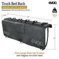 thumbnail image 4 of EVOC Tailgate Pad for Full-Sized Trucks, 63" Wide, 6-Bike Capacity, Black, Water-Resistant, 4 of 7