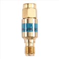 thumbnail image 1 of Conector Bloqueador de CC de 2 W, Conector SMA Macho A SMA Hembra, CC-6 GHz, 50 Ohmios, Chapado en , ROE ≤ 1,2, de Alta Calidad., 1 of 10