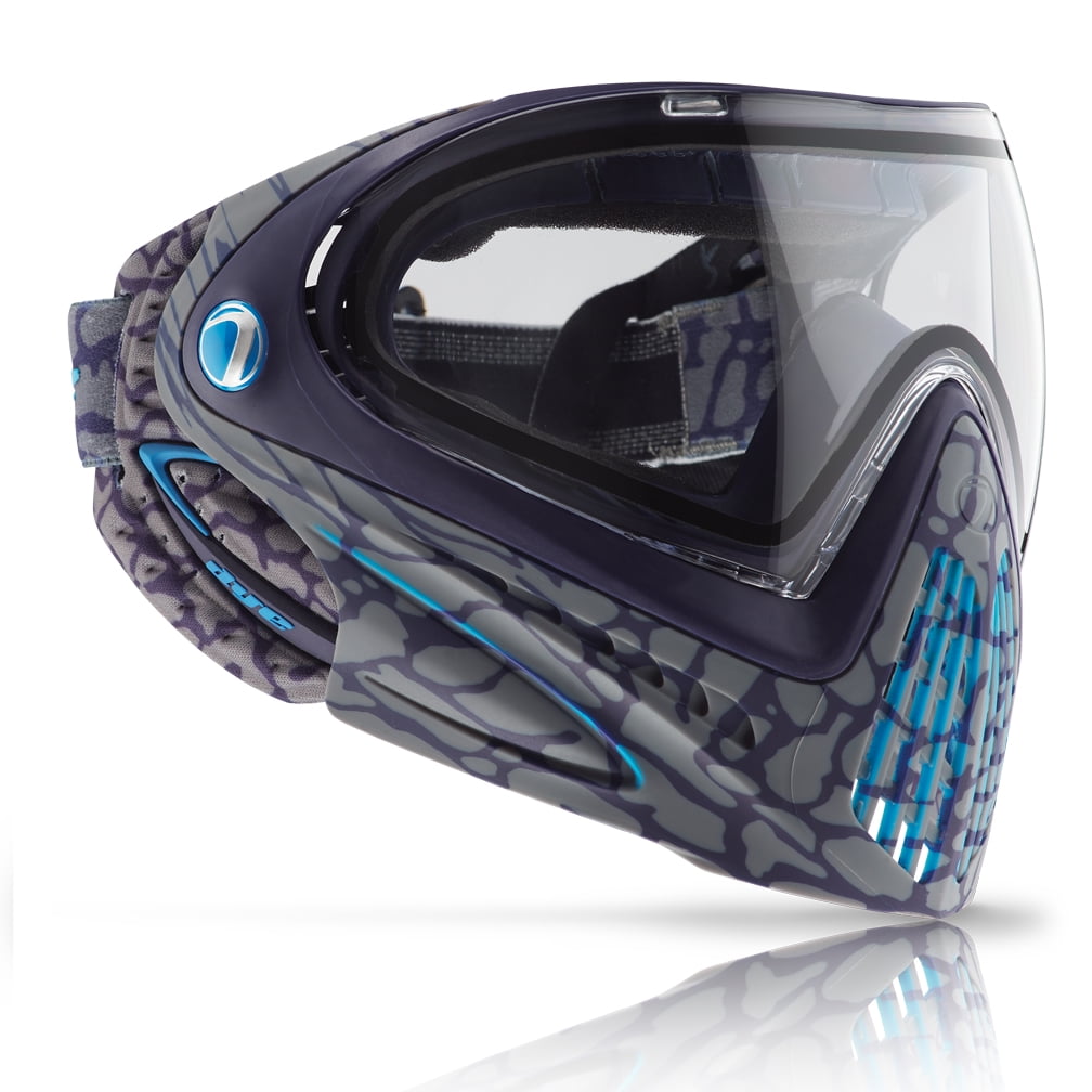 Dye Precision I4 Thermal Paintball Goggle Skinned Navy w/ Free Lens