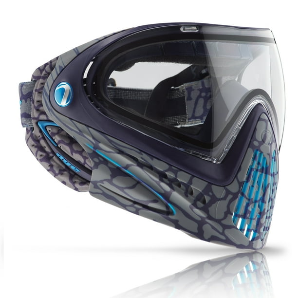 Dye Precision I4 Thermal Paintball Goggle Skinned Navy w/ Free Lens