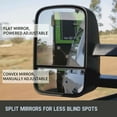 thumbnail image 4 of Motor Genic Extendable Towing Mirrors For Ford Ranger MK PX XL XLT XLS Wildtrak 2012-ON, 4 of 8