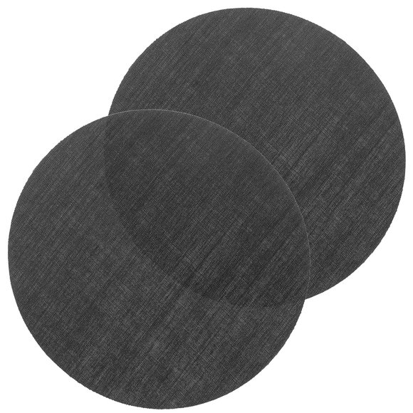 unbranded 2Ud Difusores Redondos Para Pantallas De Lámparas Negros Con Cubierta Antideslumbrante Para Uso En Hogar