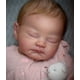 thumbnail image 1 of Reborn Kit 22Inch Limited Edition Reborn Doll Kit August with COA Unpainted Unfinished Doll Parts with Cloth Body Sleeping Baby22inches Gao Jinjia LED, 1 of 1