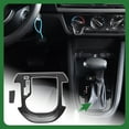 thumbnail image 2 of Cubierta del Panel de Cambio de Marcha de Control Central Unique Bargains para Kia Forte GT GT-Line 2019 -2024 Etiqueta de Panel Antiarañazos de Cambio de Marcha Fibra de Carbono Negra, 2 of 6