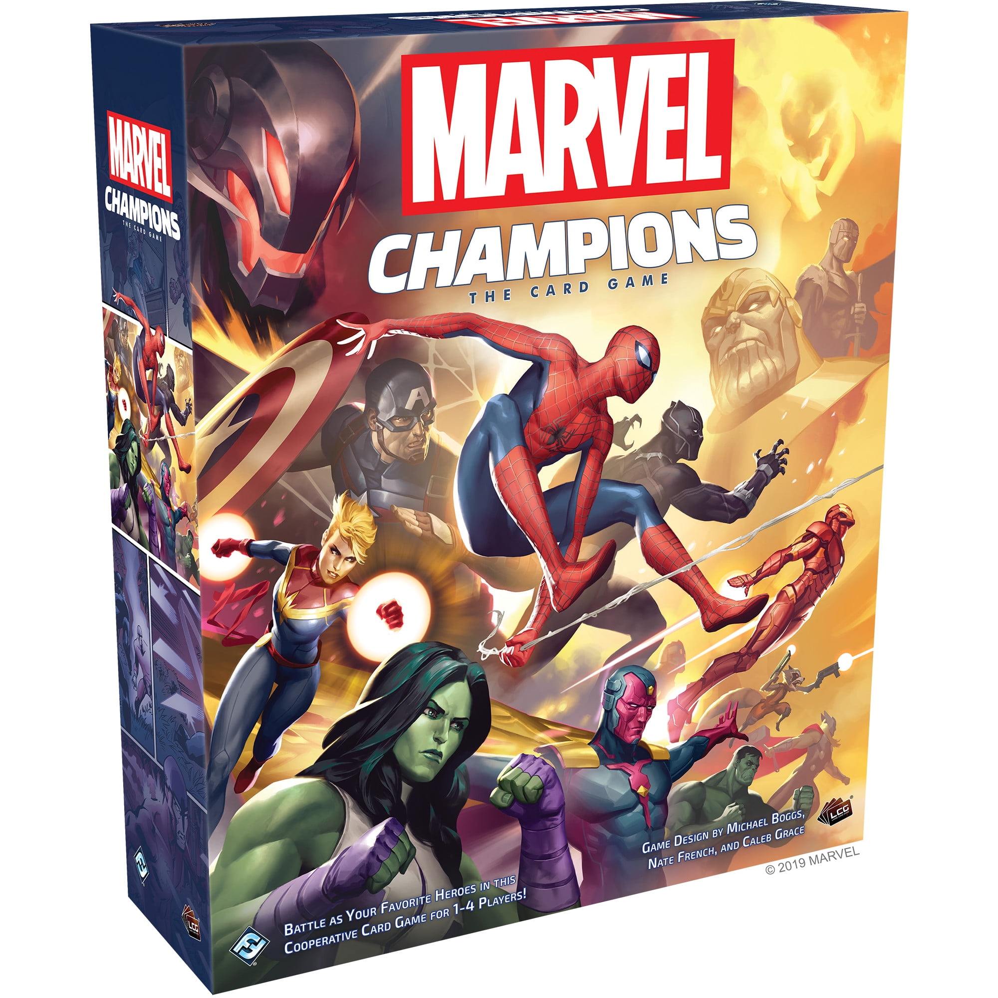3-4 Player Token and Storage for Marvel Champions 