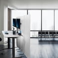 thumbnail image 2 of VIVO Gray 72 x 56 inch Privacy Panel Office Partition, Cubicle Room Divider, 2 of 8