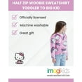 thumbnail image 3 of Hello Kitty Half Zip Woobie Sweatshirt Toddler to Big Kid, 3 of 5