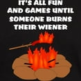 thumbnail image 3 of CafePress - Someone Burns Wiener Dark T Shirt - Men's Classic Graphic Cotton T-Shirt, 3 of 4
