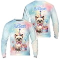 thumbnail image 3 of Happy Birthday Cute Kitten Siamese with Cake Gifts Party Hat All Over Print 3D Sweatshirt Unisex Merch Cat Lover Kitten Owner Gifts - 00029, 3 of 6