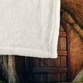 thumbnail image 7 of Yibo Watercolor Painting Style Blanket Flannel Soft and Comfortable Anti-static Bed Sofa Blanket, 7 of 7