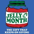 thumbnail image 2 of Jelly of The Month Club, The Gift That Keeps On Giving - Funny Christmas Movie T Shirt - Large - Royal, 2 of 6