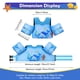 thumbnail image 4 of Chaleco de natación MoKo con dispositivo de flotación de agua, 10 a 30 kg, para niños, azul, 4 of 6