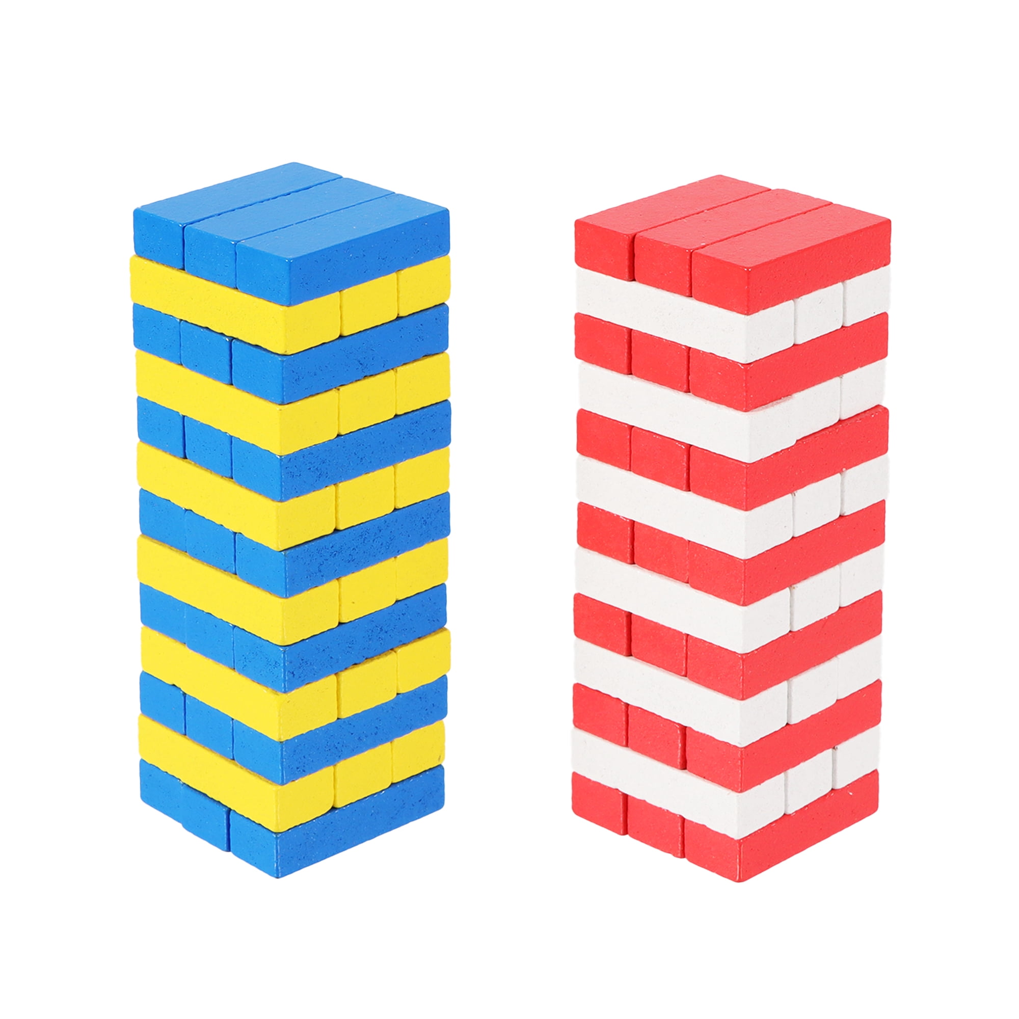 4 Count Mini Stacking Blocks Game Party Favors for Children Ages 3+ by Way To Celebrate