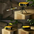 thumbnail image 5 of 7000 Lumen Portable Pocket LCD Projector 1080P HD Home Theater Cinema HDMI AV TF - Black, 5 of 9