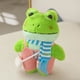 thumbnail image 4 of 25cm Crossbody Bag Cartoon Doll Animal Dolls Soft Toy Stuffed Animals Sweater Frog Doll Stuffed Toy Cute Dressing Frog Plush Toy, 4 of 5