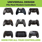 HIDEit Mounts Uni-C (2pk) - Universal Controller Wall Mount - Compatible with PlayStation, Xbox, Nintendo Controllers and More
