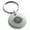 Silver, variant on Stainless Steel Nautical Needle Dial Compass Engraved Small Medallion Circle Charm Keychain Keyring
