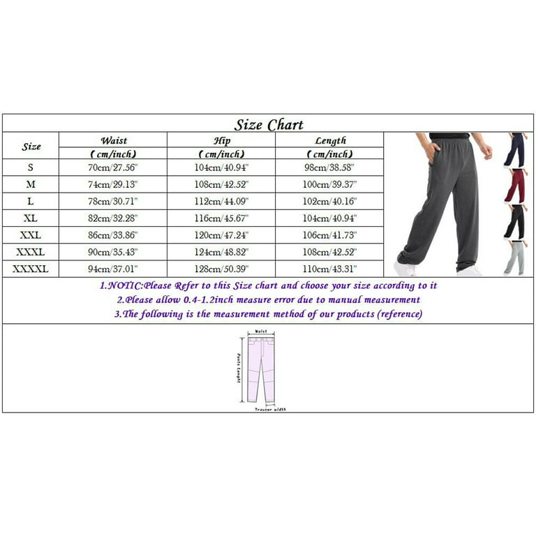 Red Sweatpants For Men Men And Women Autumn And Winter Leisure Solid Color  Pants Trousers