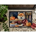 thumbnail image 3 of Carolines Treasures DAC1814MAT 18 x 27 in. Unisex Shiba Inu Fall Kitchen Pumpkins Doormat, 3 of 5