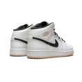 thumbnail image 3 of JORDAN GRADE SCHOOL Air Jordan 1 Mid GS "White / Arctic Orange" 554725 180 from Stadium Goods, 3 of 9