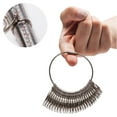 Professional Metal Ring Sizer Gauge & Mandrel Kit Accurate Finger