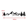 thumbnail image 2 of Car Reflective Mountain Decal Tree Graphics Kits for Campers Trailer Truck Door Panel Decal Bumper Stickers, 2 of 8