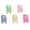 R*5, variant on BESEW7 Acrylic Iridescent Chunky Alphabet Beads Big Hole Letter Beads for Jewelry Making Paracord Bracelets Keychain Crafts DIY Gifts 5PC A