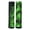 Black and green, variant on 2pcs Large Pad Bike Handlebars Cover Mountain Bike Bicycles Handlebars Grip