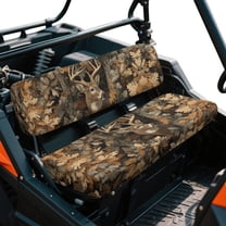 Yuyamidu Camouflage Hunting Deer UTV Mule Seat Cover Stretch Polyester Fabric Cover for Kawasaki Mule 2009-2024 4000 4010/2001-2018 3000 3010