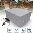 thumbnail image 4 of 210D Oxford Cloth Outdoor Silver Furniture Table And Chair Waterproof Cover, 4 of 7