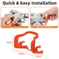 thumbnail image 5 of Protector Lente Cámara Anticolisión Gimbal Bumper para DJI Neo Drone (gris), 5 of 5