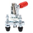 thumbnail image 1 of Push Pull Quick Clamp, Quick Release Toggle Clamp Adjustable Tips 20mm Stroke Flange Base  for Cabinet for Workpiece Fixing, 1 of 7