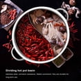 thumbnail image 2 of Unbranded 2pcs 28cm Twin Divided Hot Pot Cookware, Stainless Steel Compatible Soup Stock Pots, 2 of 8