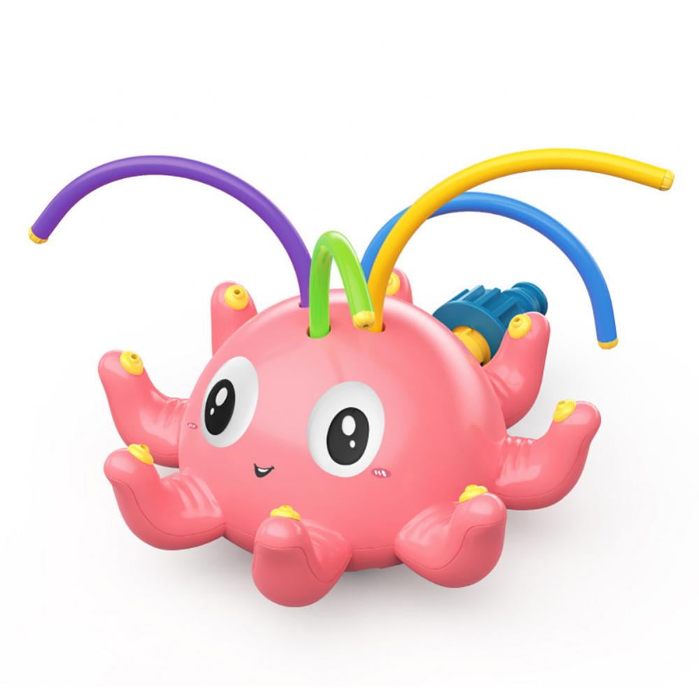 Gifort Octopus Water Sprinkler Toy for Kids Toddlers Outdoor Party Summer Water Playing Gift 