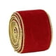 thumbnail image 2 of Crushed Velvet Wired Edge Ribbon for Gift Wrapping Christmas Tree Decorations Crafts Wreaths, 2.5 Inch x 6.5 Feet, 1 Roll, 2 of 5