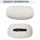 thumbnail image 4 of Almohada para Cabeza de Automóvil Ergonomica y Cómoda Soporte para el Cuello Cuero Espuma de Memoria Ancho Ajustable Blanco 1 Pcs para Conducir Viajar, 4 of 7